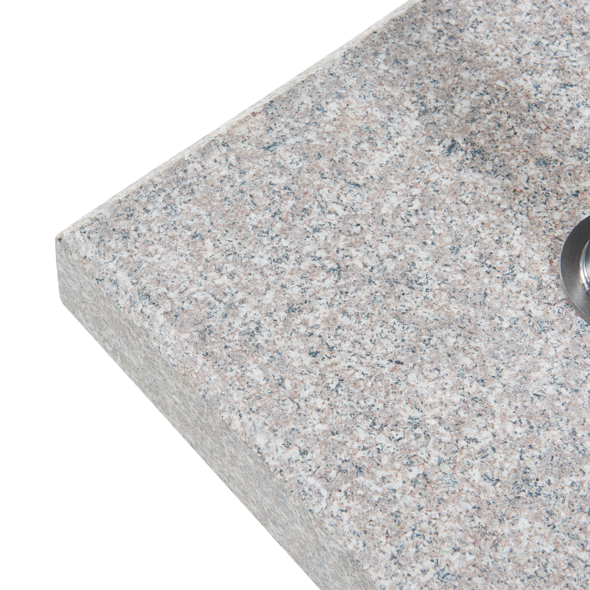 Suport pentru umbrelă de grădină Bomba din granit 38x38x6,5 cm