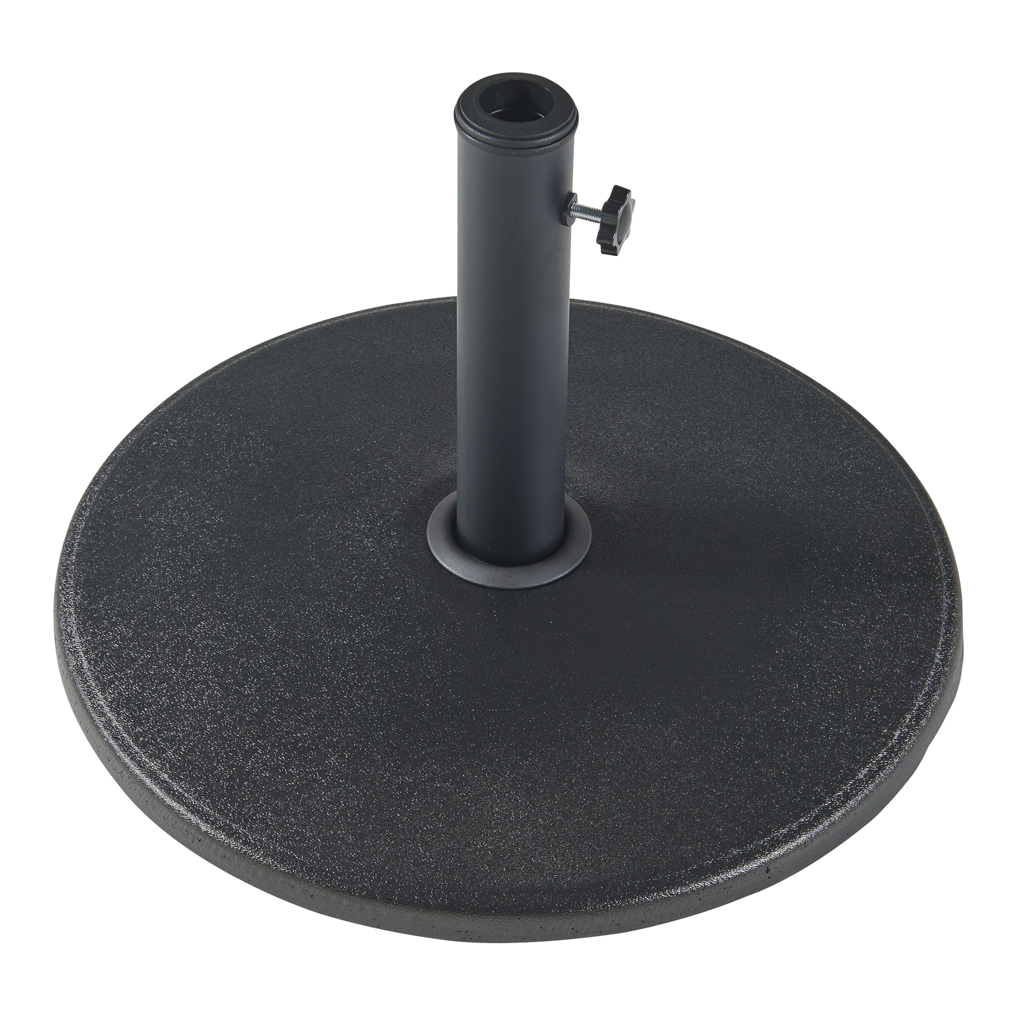 Bază pentru umbrelă de soare Bionaz, beton 17 kg, negru, Ø50 cm