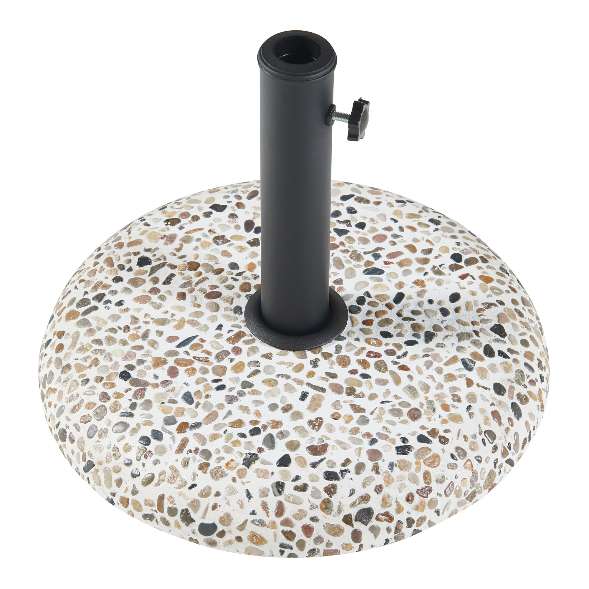 Suport pentru umbrelă Bitritto din beton 45x6 cm, aspect piatră