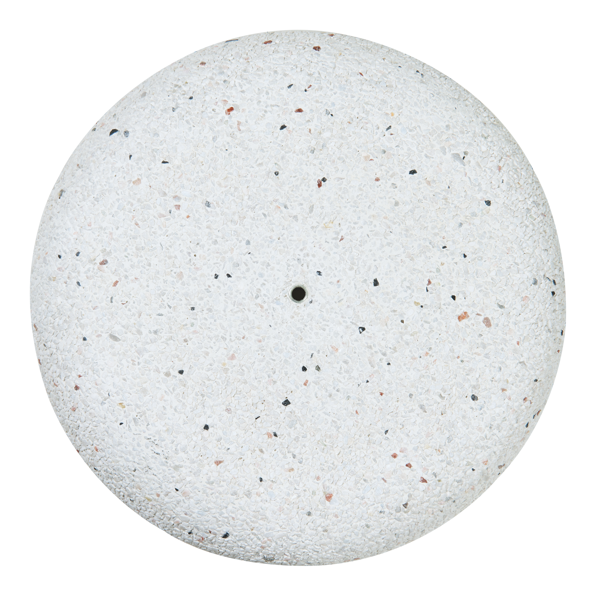 Suport pentru umbrelă Bitritto din beton, 45x6 cm, alb, aspect piatră