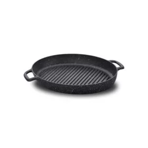 Tigaia grill Gusto Plus cu forma ovala 35 x 25 cm