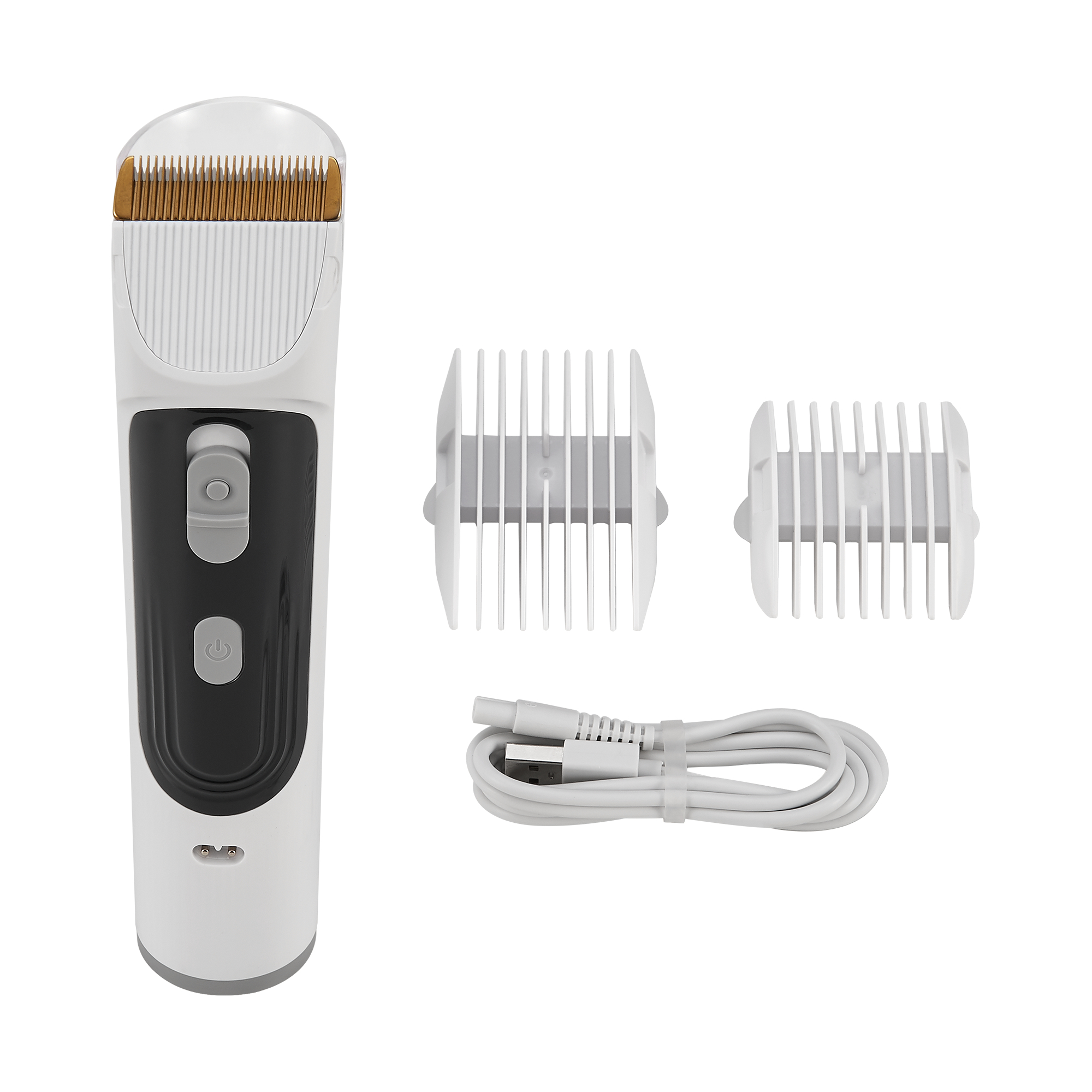 Set 5 în 1 pentru îngrijirea animalelor cu aspirare Amesbury alb/gri