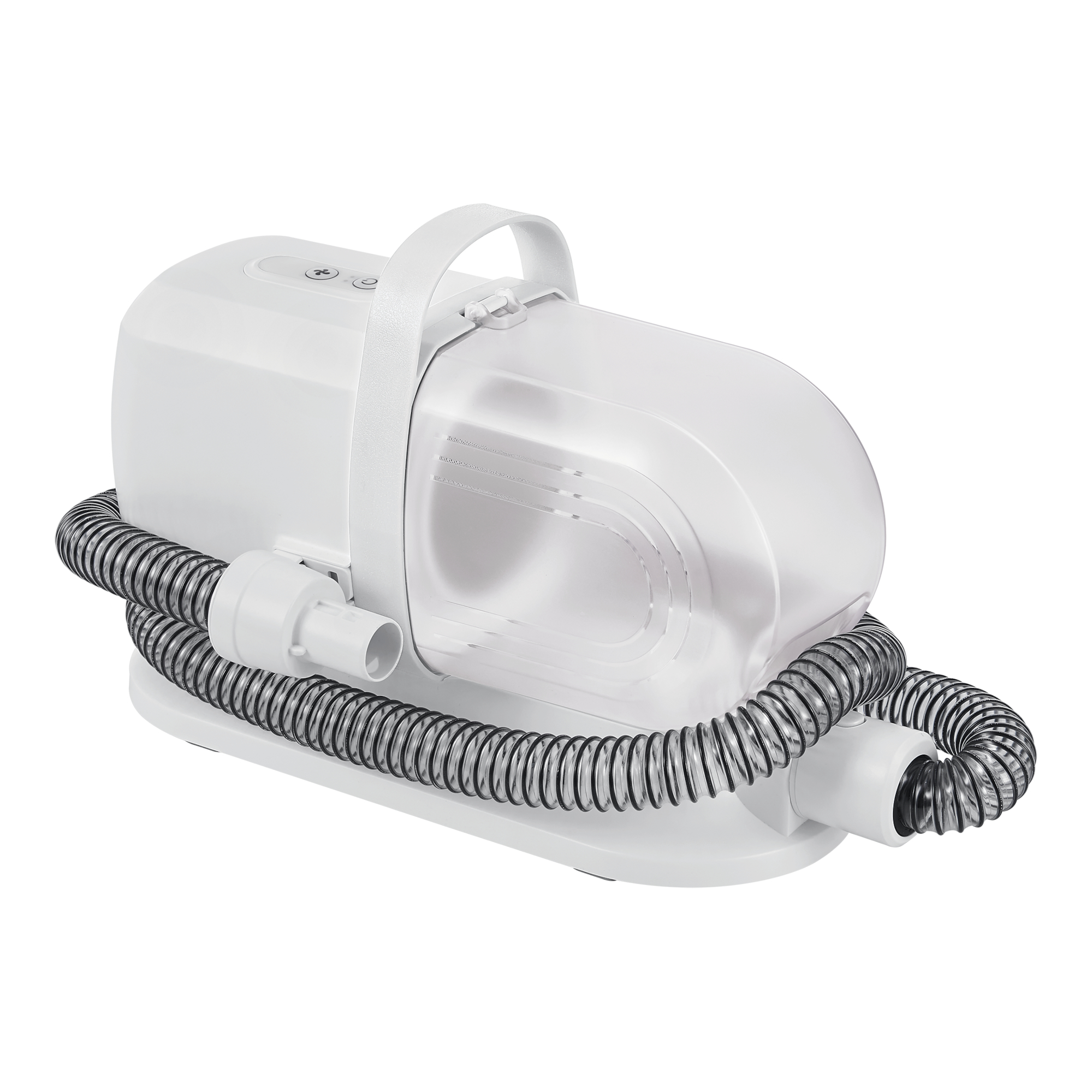 Set îngrijire animale 5 în 1 cu aspirator și mașină de tuns Amesbury alb