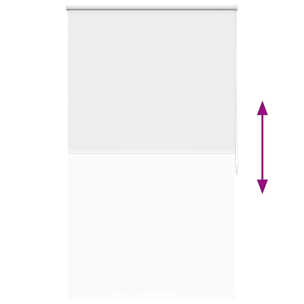 Jaluzea opacă 84,4x175 cm, lățime material 80 cm, alb GartenMobel Dekor