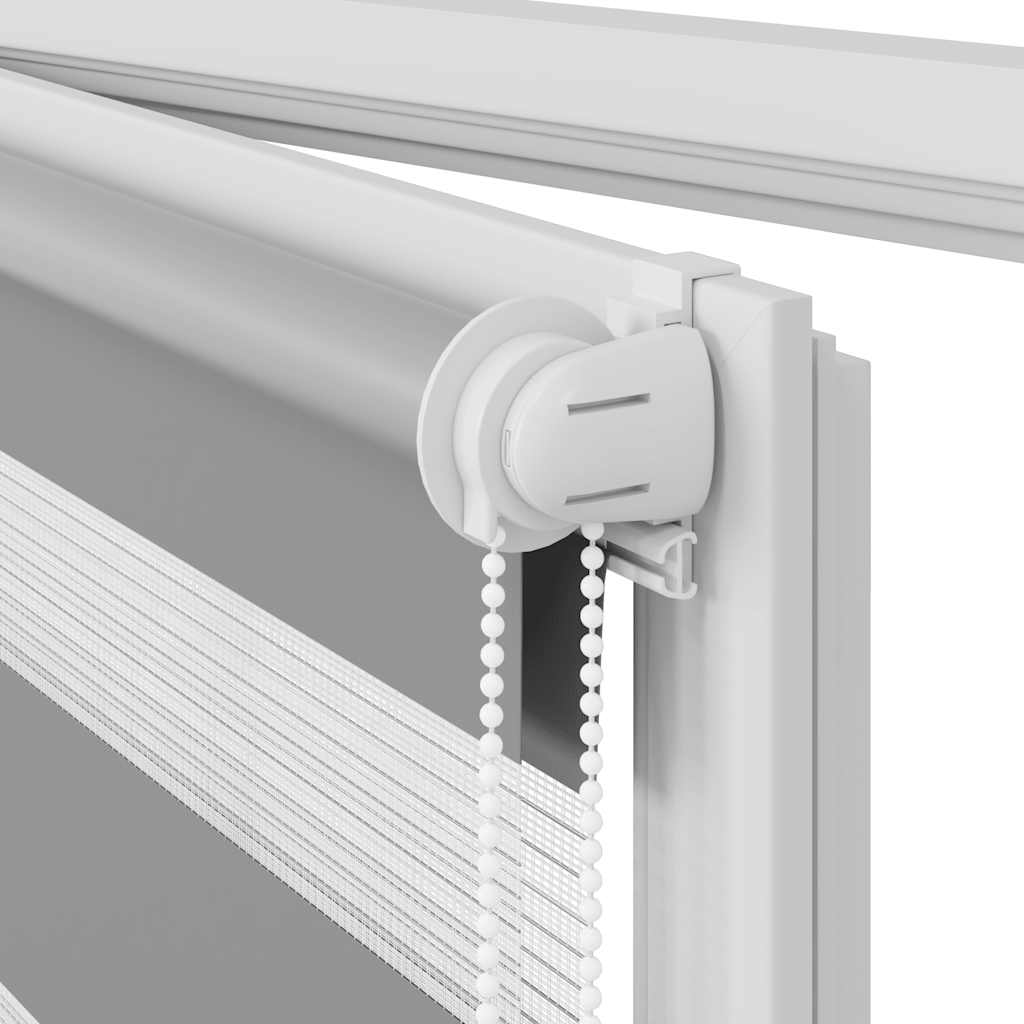 Jaluzea Zebră 40,9x100 cm Lățime material 36,7 cm gri GartenMobel Dekor