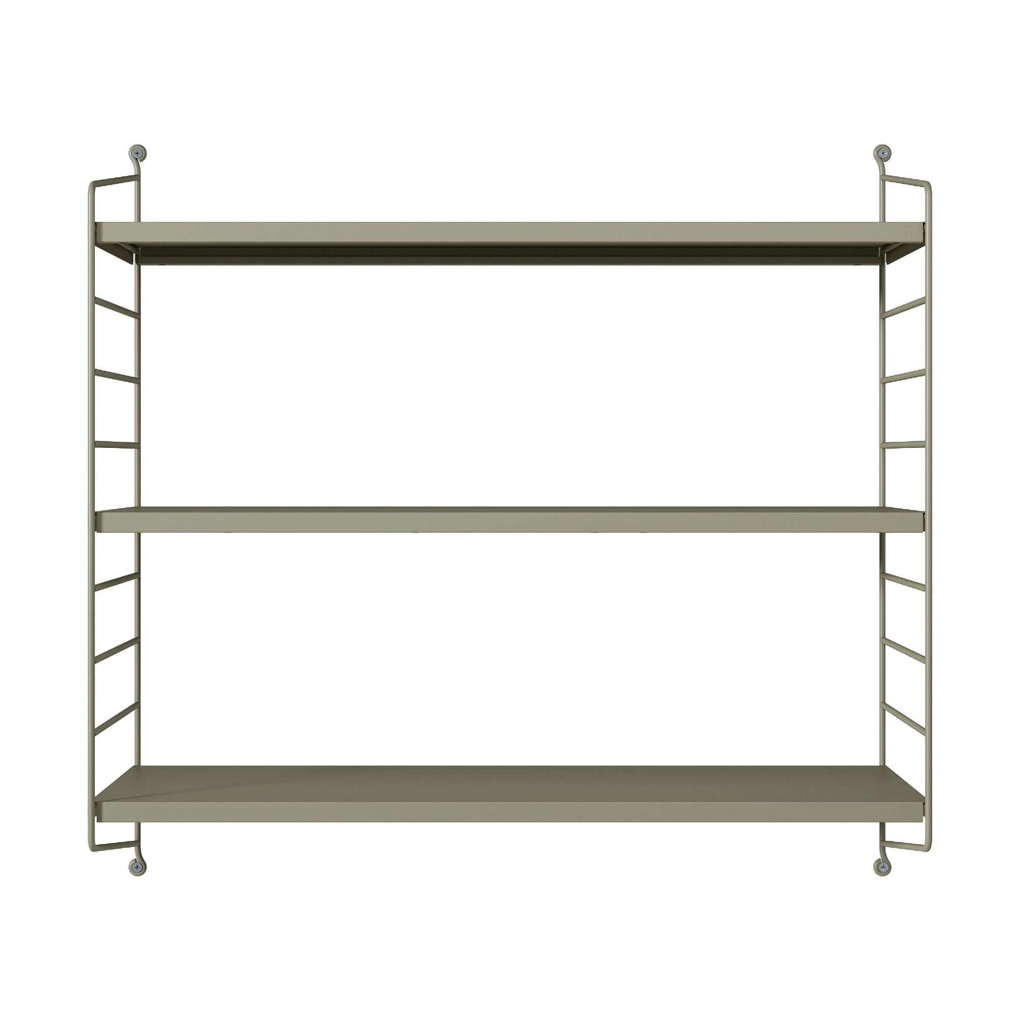 Set 4 rafturi de perete modulare Strängnäs, bej deschis, 60 x 50 cm