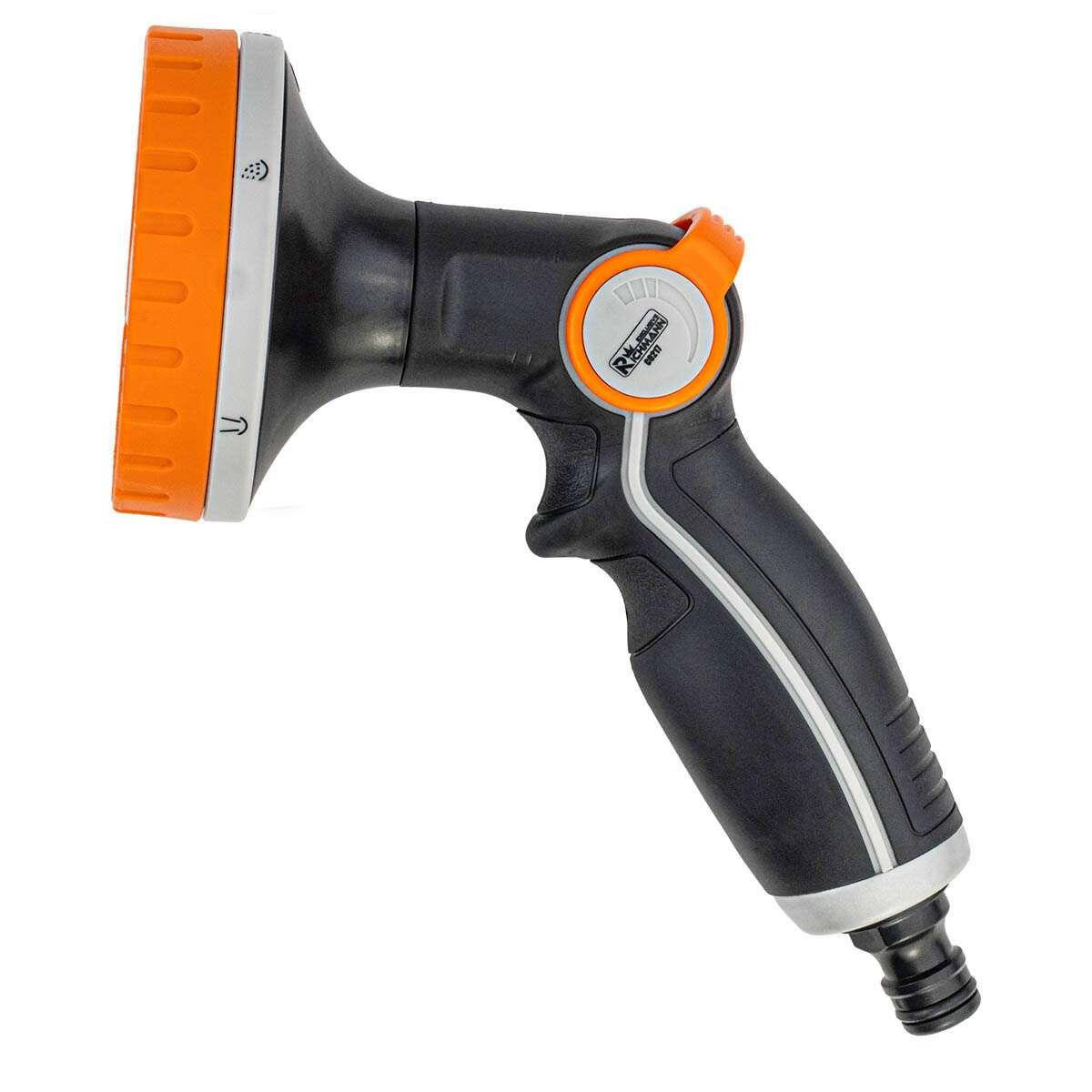 Pistol stropit gradina, tip dus, 6 moduri, plastic, metal, Richmann Exclusive GartenVIP DiyLine
