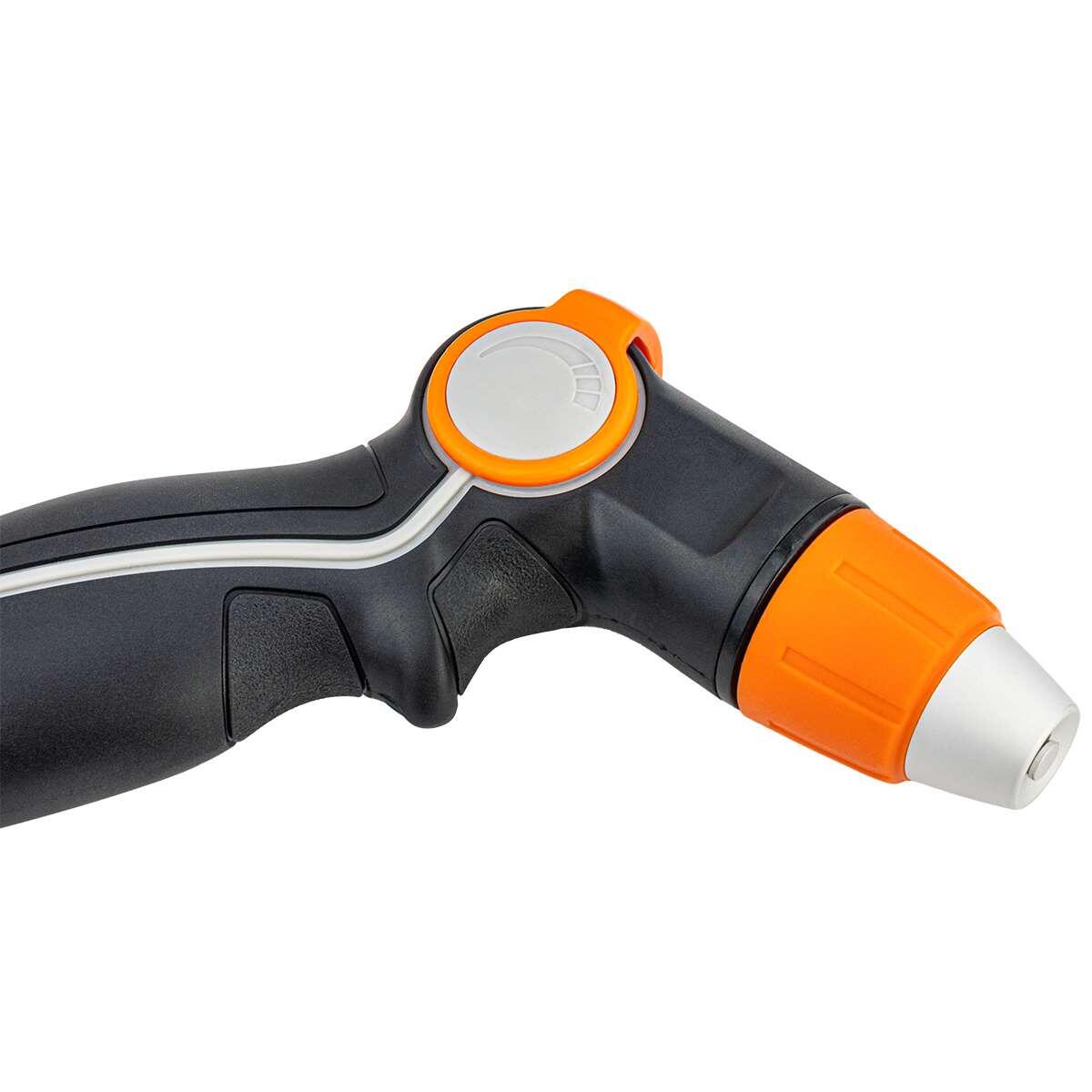 Pistol stropit gradina, tip jet, metal, plastic, debit reglabil, Richmann Exclusive GartenVIP DiyLine