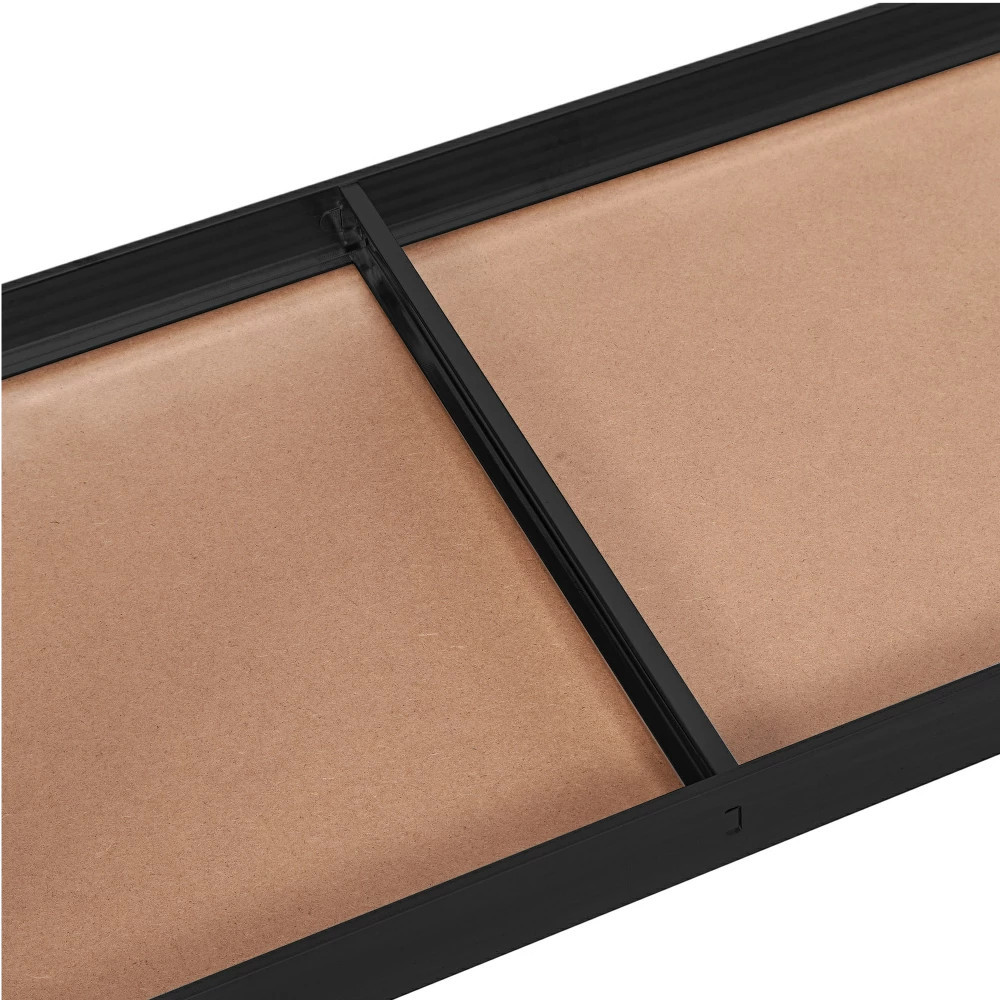 Raft metalic Mirpol rezistent cu 5 polite MDF, 90x40x180 cm, 175 kg/polita