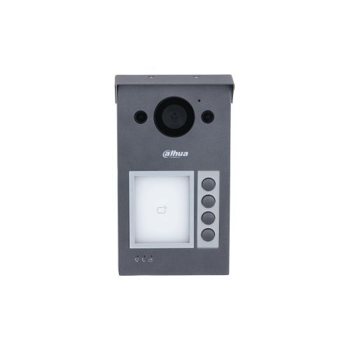 Post exterior videointerfon IP, 4 familii, 2 MP, aparent, PoE, Dahua VTO3312Q-P SafetyGuard Surveillance