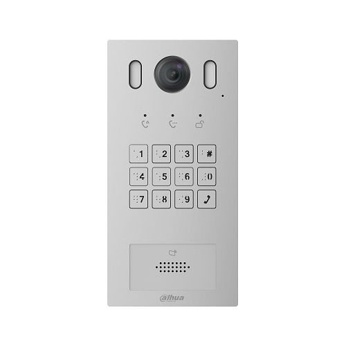 Post exterior videointerfon Dahua VTO3221E-P, Tastatura, Camera 2MP, Cititor, IP65, IK08 SafetyGuard Surveillance