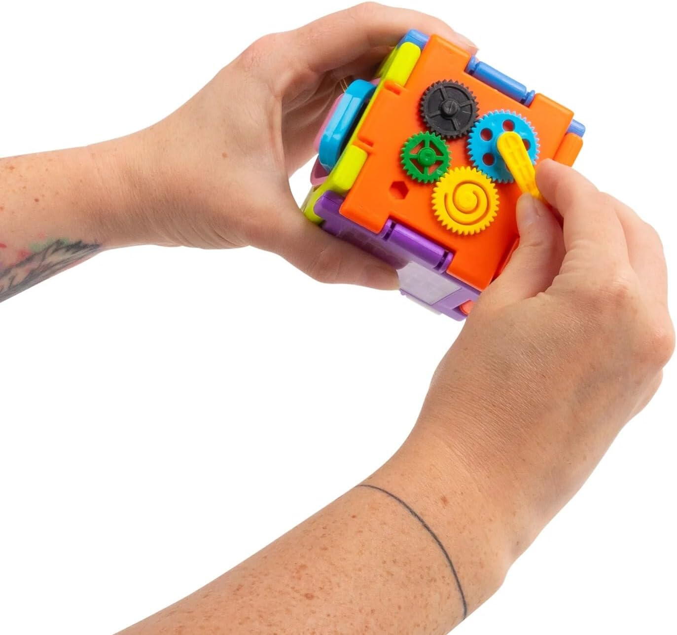 Jucarie antistres - Super cubul senzorial PlayLearn Toys