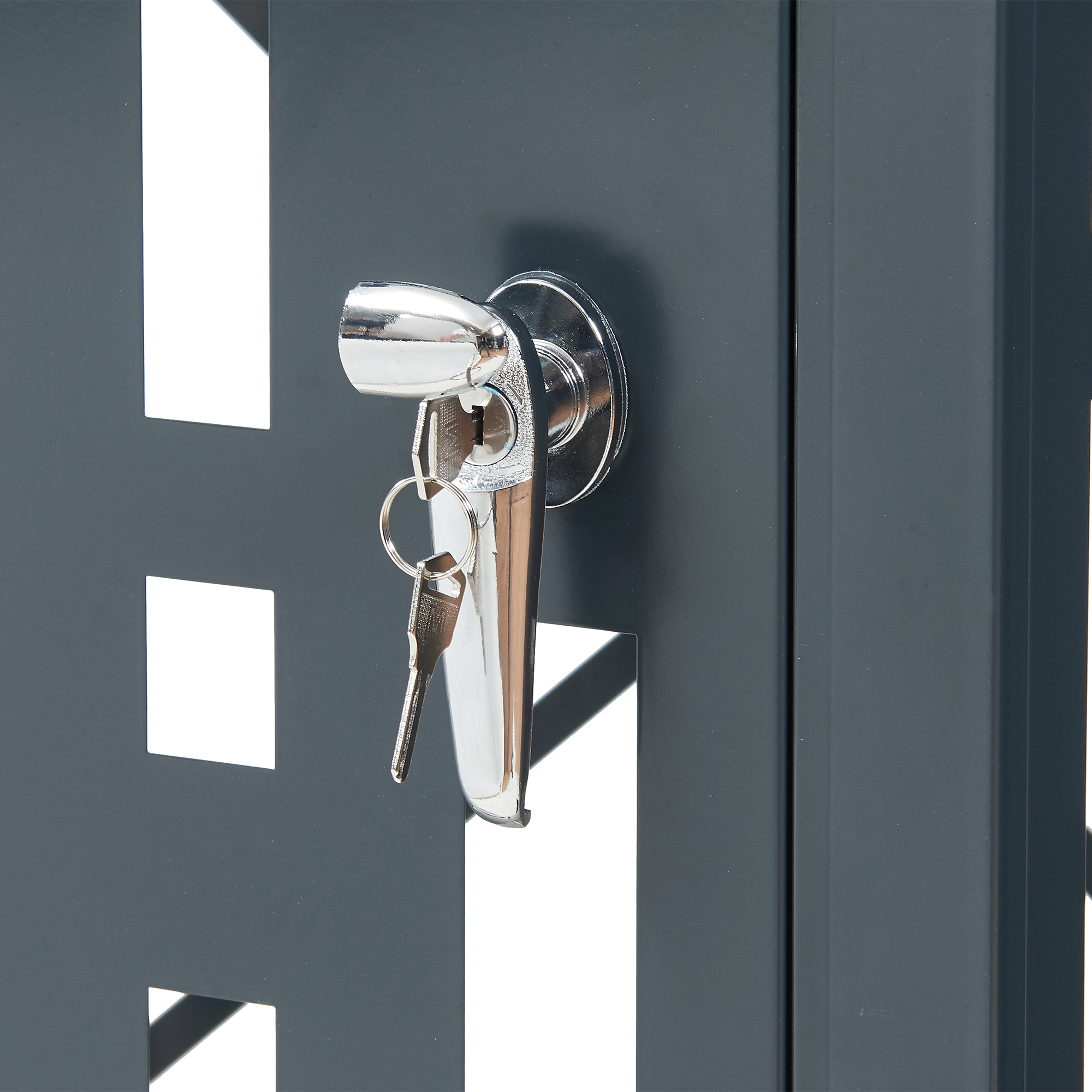 Masca pubela 240L Bernalda din otel galvanizat, antracit