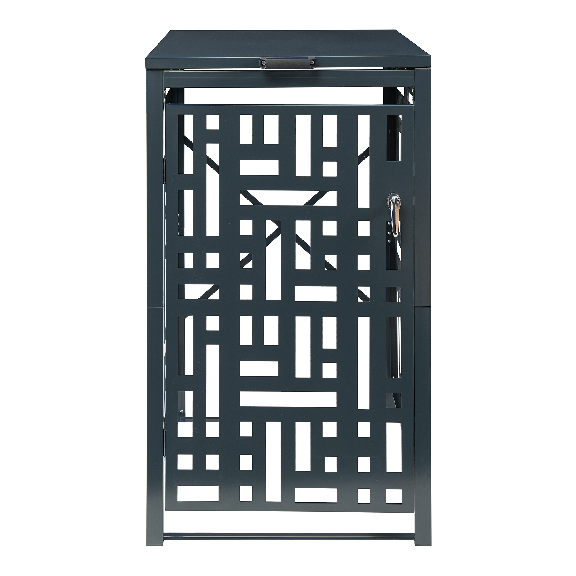 Masca pubela 240L Bernalda din otel galvanizat, antracit