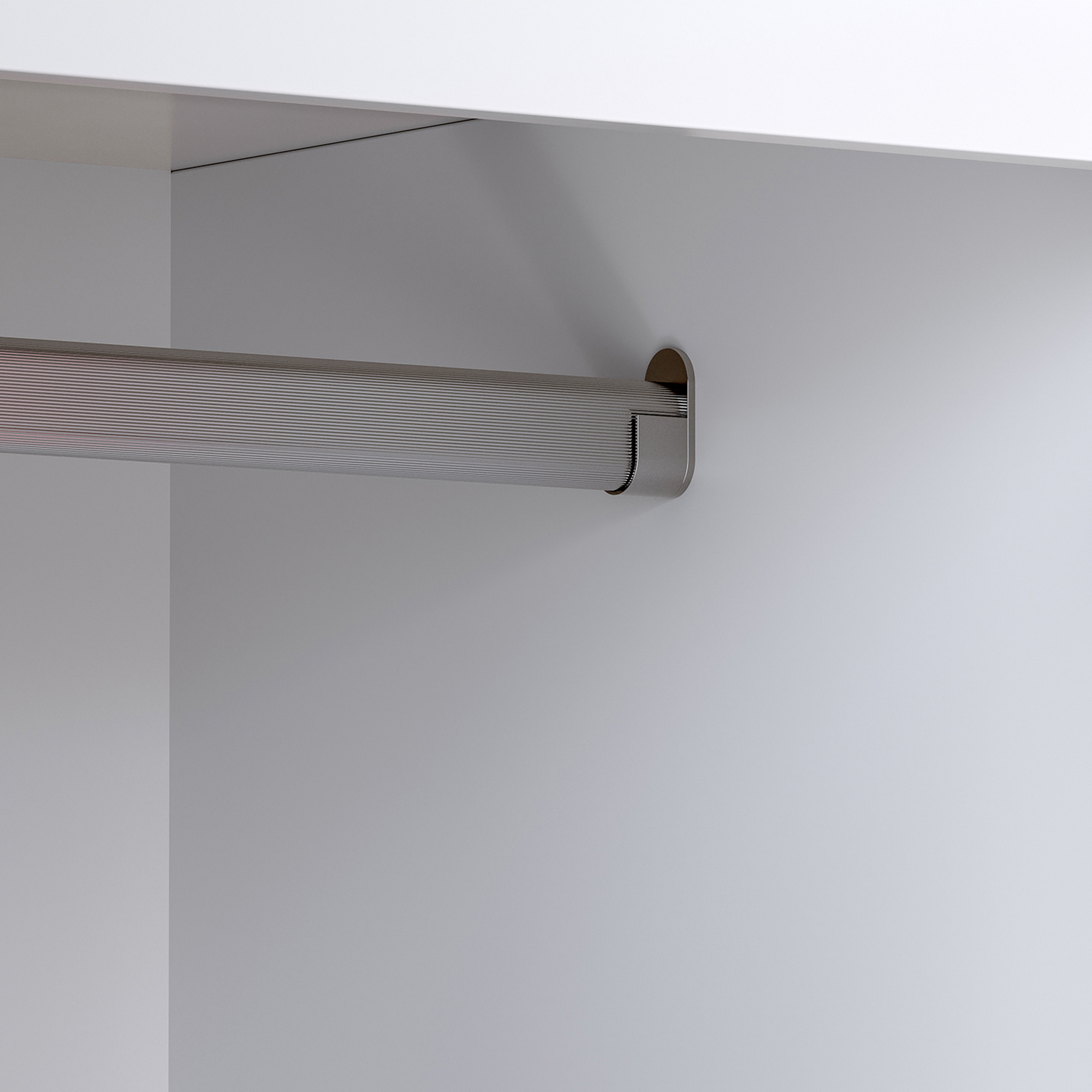 Dulap pentru copii Sandnes roz cu sertar, 123x60x40 cm