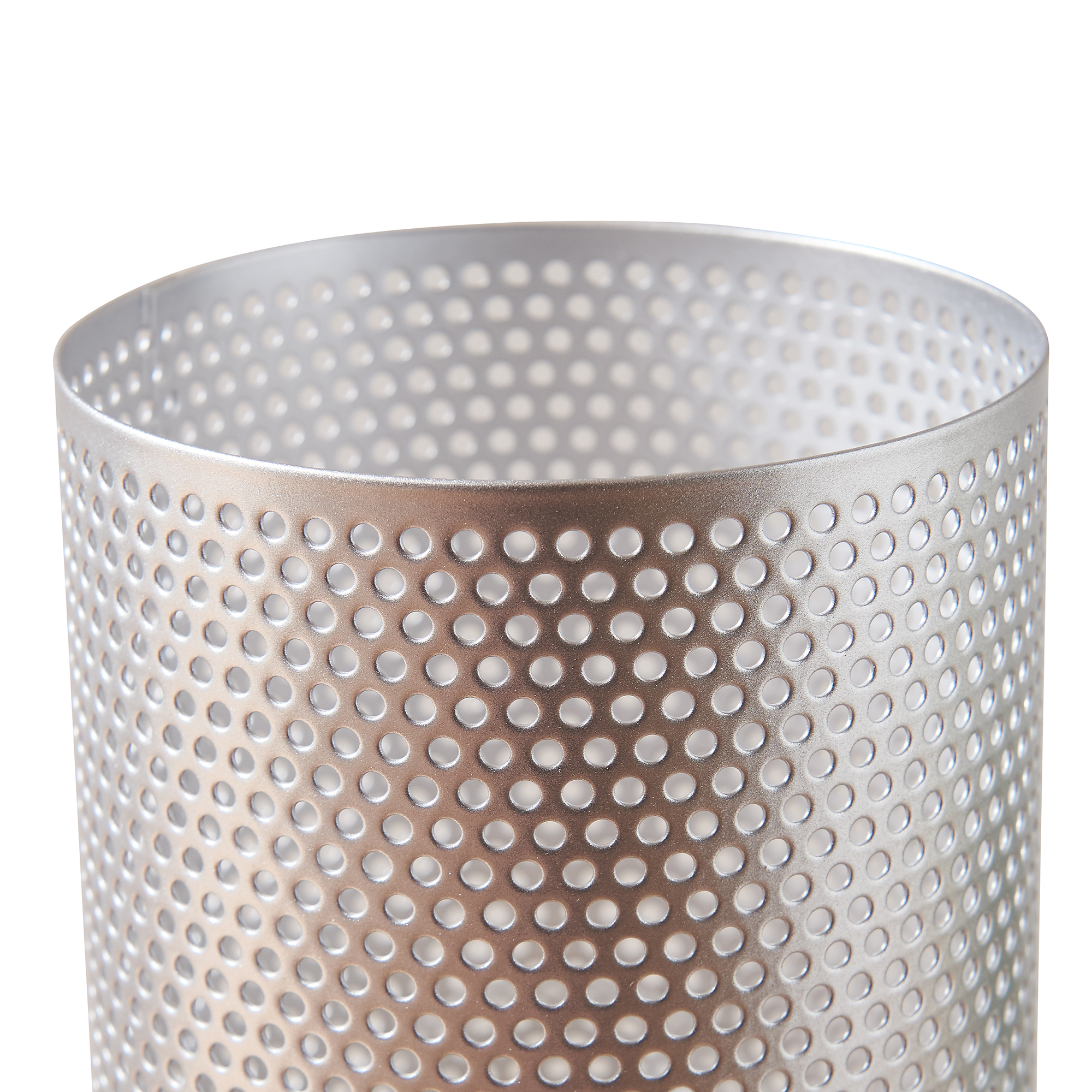 Lampă de masă Joelleldsvin cu abajur metalic argintiu și bază din lemn