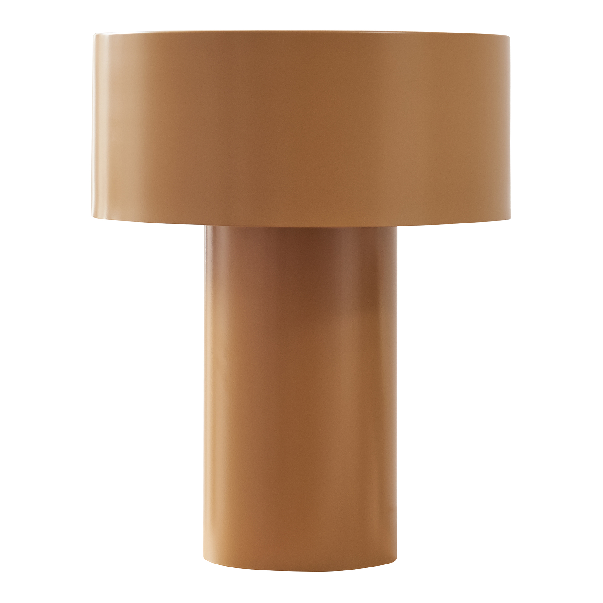 Lampă de masă Kömn din metal maro, 37 x 30 cm, design modern