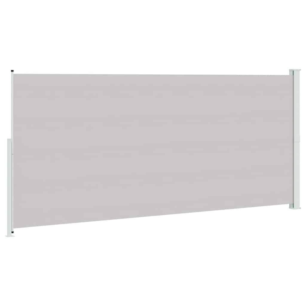 Copertină laterală retractabilă de terasă, gri, 220x500 cm GartenMobel Dekor