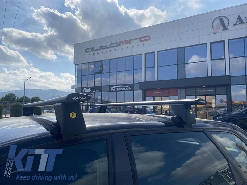 Brățări de montare tip BS model 93 pentru grinzi din aluminiu și metal, potrivite pentru Audi A3 cu 3 sau 5 uși 1999-2013, A3 Sportback fără șine 2004-2012, Infiniti Q50 după 2015, MG 4 Electric după Performance AutoTuning