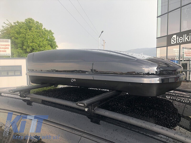 Bârne aerodinamice din aluminiu Farad 130 negre Performance AutoTuning