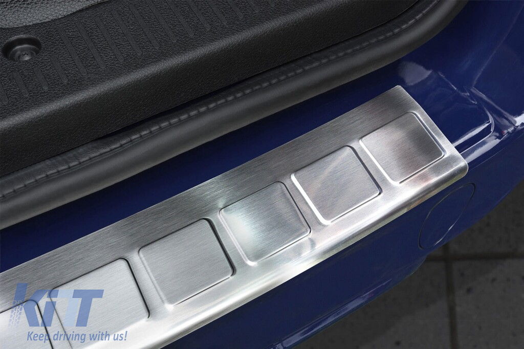 Protector de bara spate Avisa potrivit pentru Dacia Dokker 2012-2017, dupa 2017, crom Performance AutoTuning