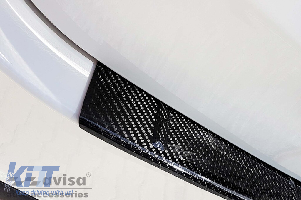 Protector Avisa potrivit pentru bara de protecție spate a Mercedes GLE W167, AMG după 2019, culoare carbon Performance AutoTuning