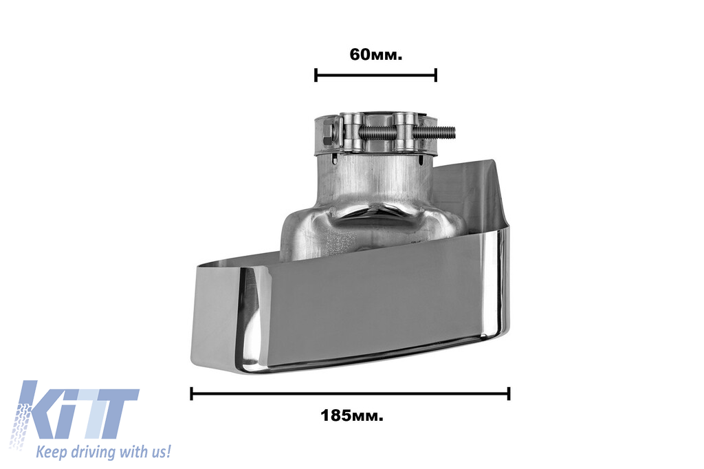Tipuri de terminale 535/540/550 potrivite pentru BMW Seria 5 F10, F11 2010-2017 Performance AutoTuning