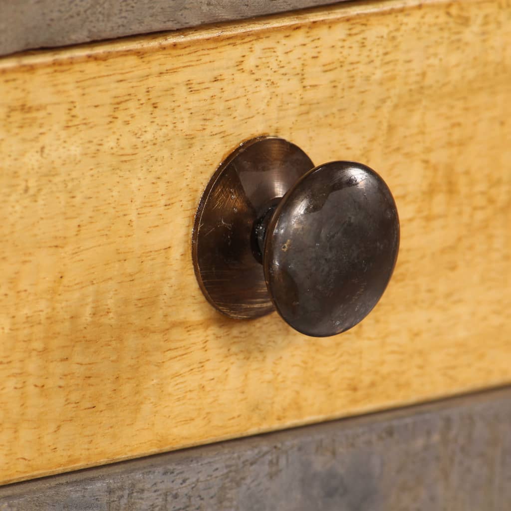 Masă consolă din lemn masiv, vintage, 118 x 30 x 80 cm GartenMobel Dekor