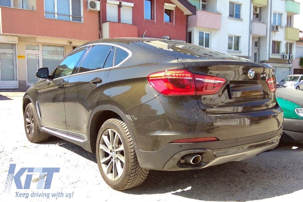Scări laterale potrivite pentru BMW X6 F16 după 2015 Performance AutoTuning