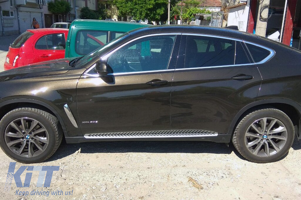 Scări laterale potrivite pentru BMW X6 F16 după 2015 Performance AutoTuning