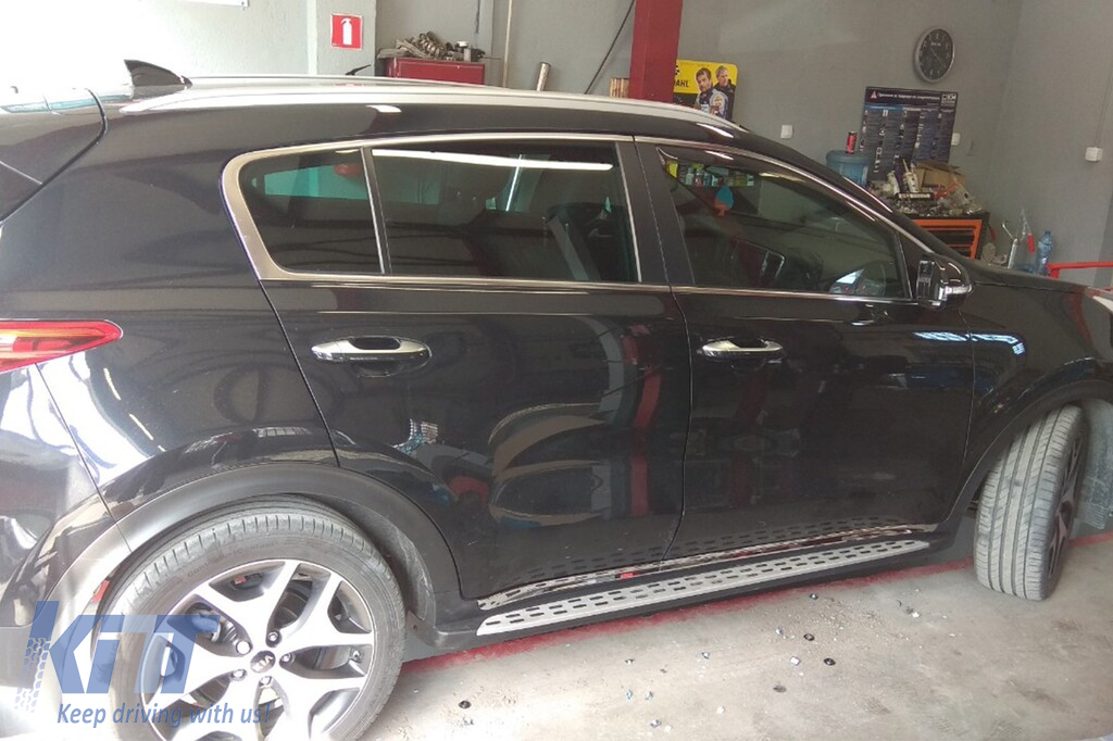 Trepte laterale potrivite pentru KIA Sportage după 2016 Performance AutoTuning