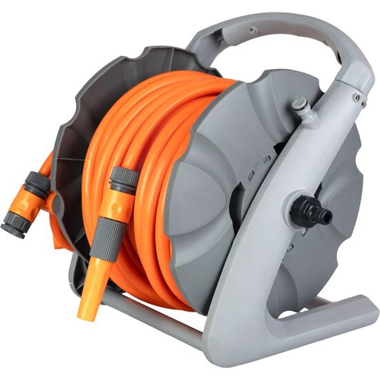 Furtun cu tambur/rola pentru gradina, retractabil/automat, 1/2