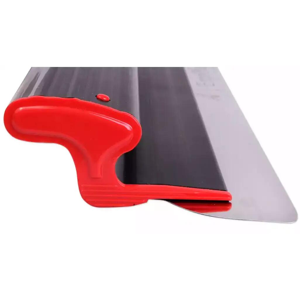 Set gletiera profesionala, inox, 40 cm x 0.3 mm, suport, maner prelungitor 1.2-2.2 m, Ergoplast GartenVIP DiyLine