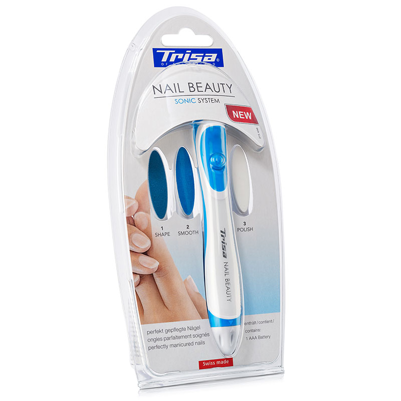 Pila electrica pentru unghii Trisa Nail Beauty Sonic System cu rezerva