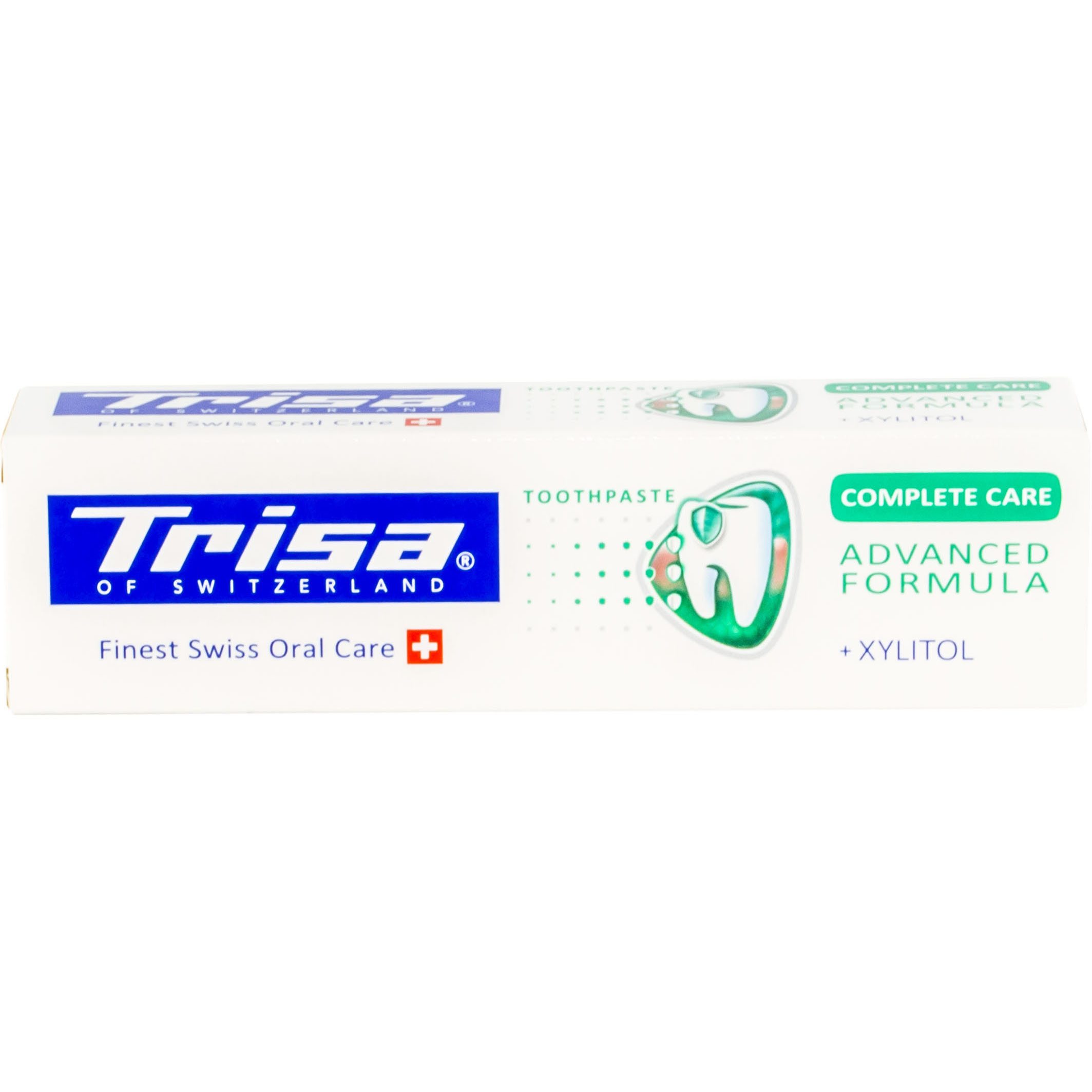 Pasta de dinti Trisa Complete Care cu xilitol, protectie completa, 75 ml