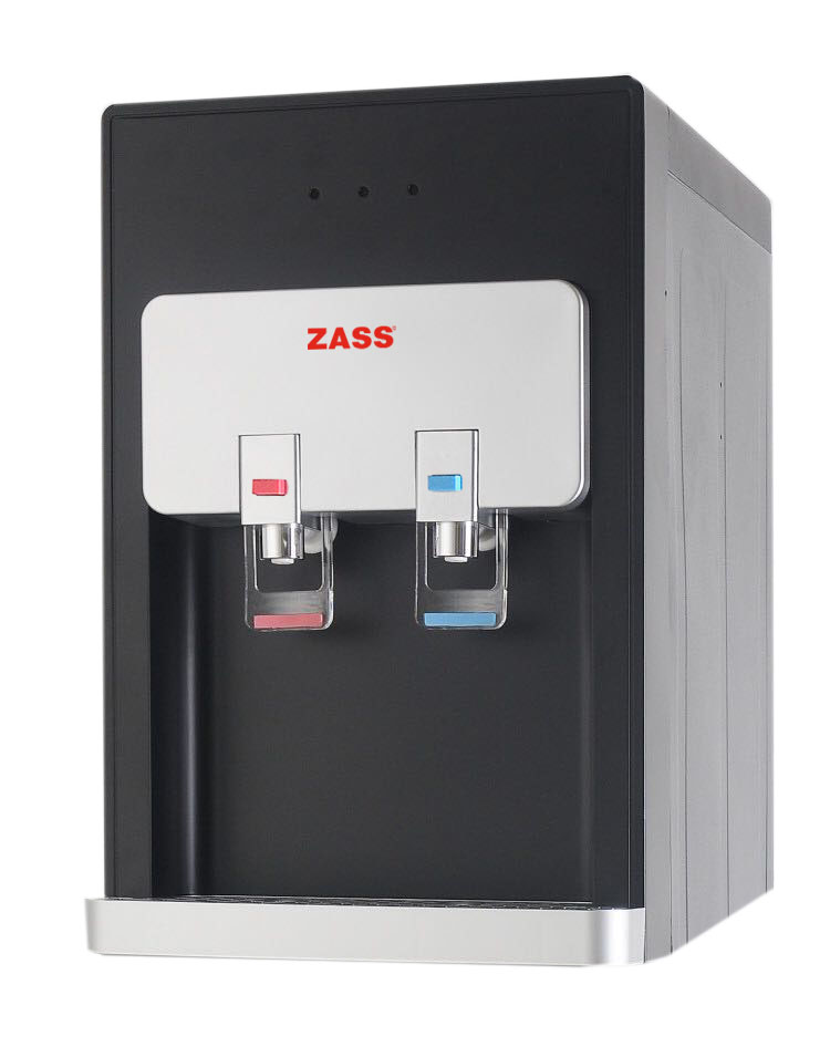 Dozator de apă de birou cu filtrare la rețea ZASS ZTWD 04 WF, apă caldă și rece