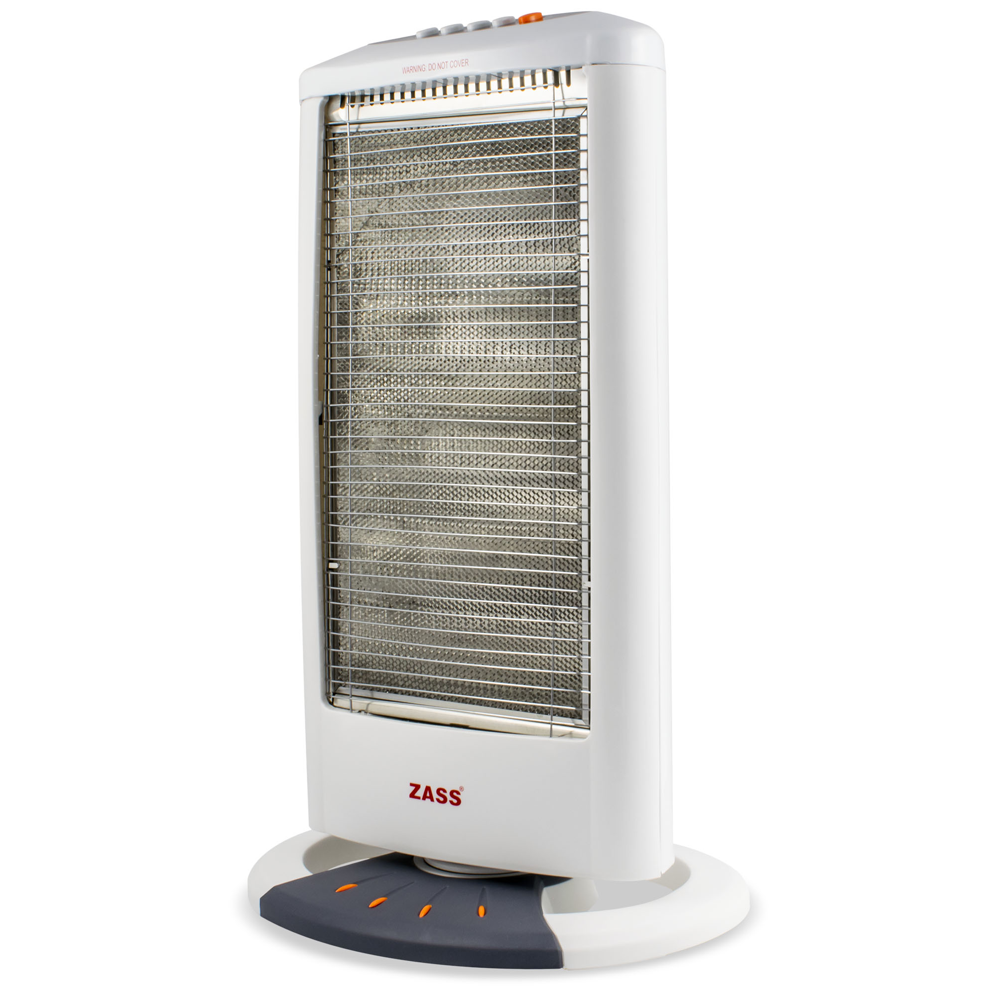 Radiator electric cu halogen Zass HS 04, 1600W, 4 trepte de putere