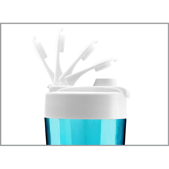 Blender pentru smoothie Trisa 6921.161 cu 3 pahare 0,5 L, albastru