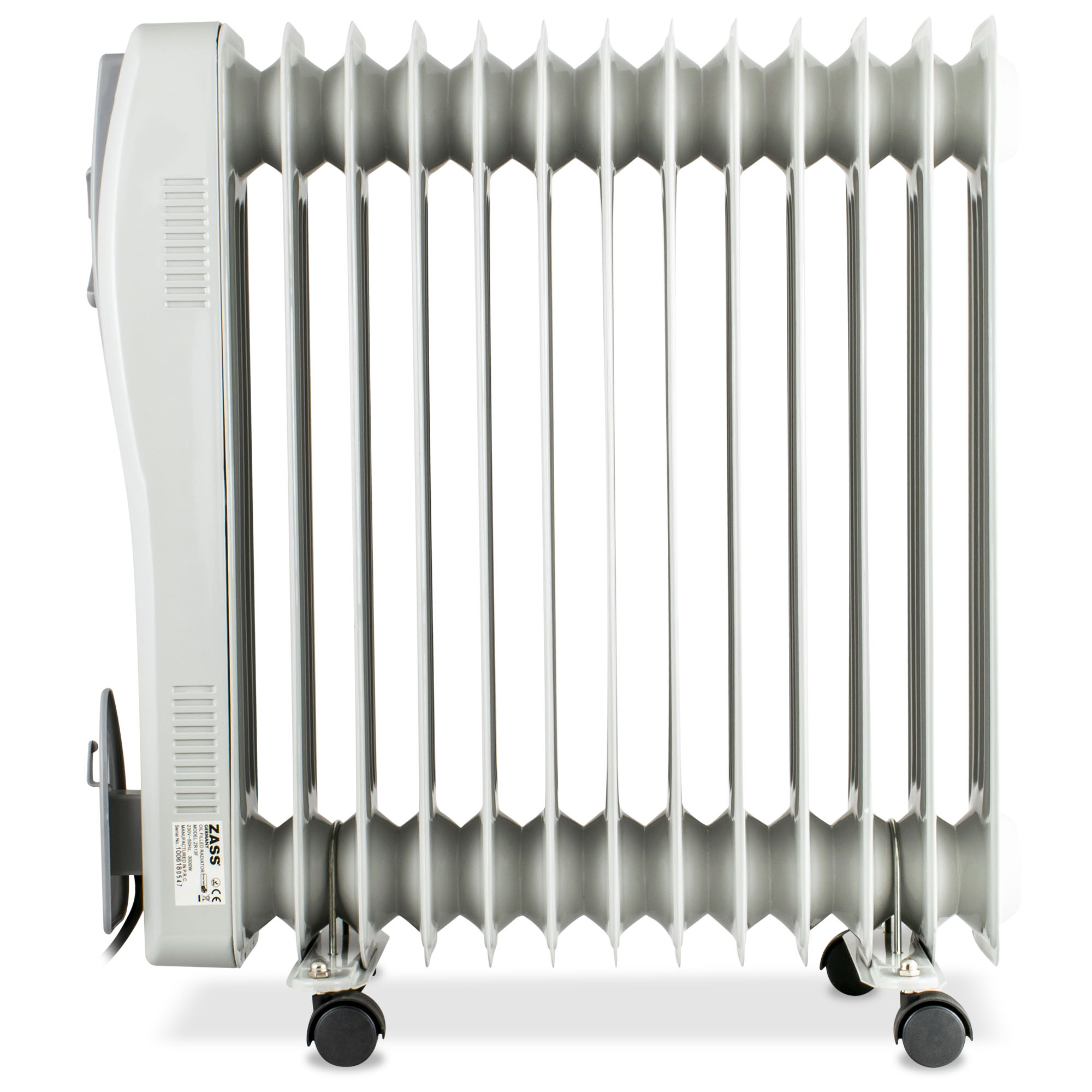 Calorifer cu ulei ZASS ZR 13 F, 3000W, 13 elementi, termostat reglabil