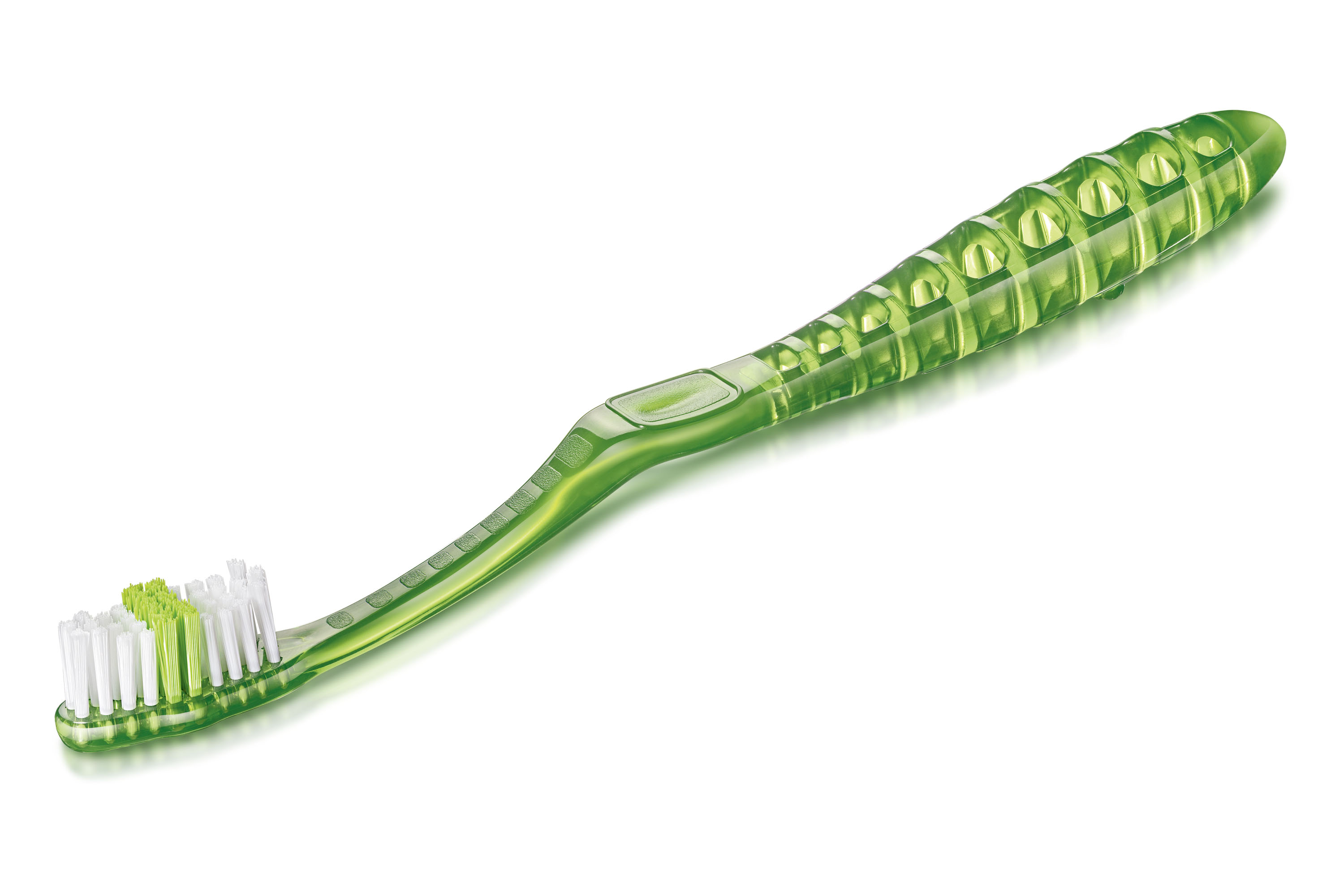 Periuță de dinți manuală Trisa We Care Medium, ecologică