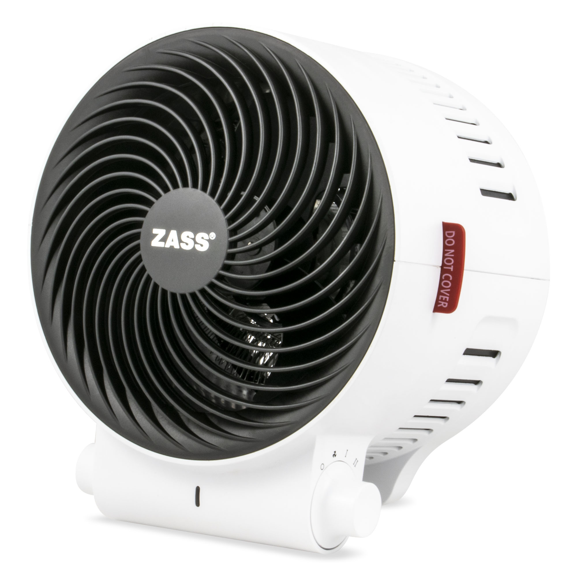 Aerotermă electrică ZASS ZFH 10, 2000W, termostat reglabil, alb