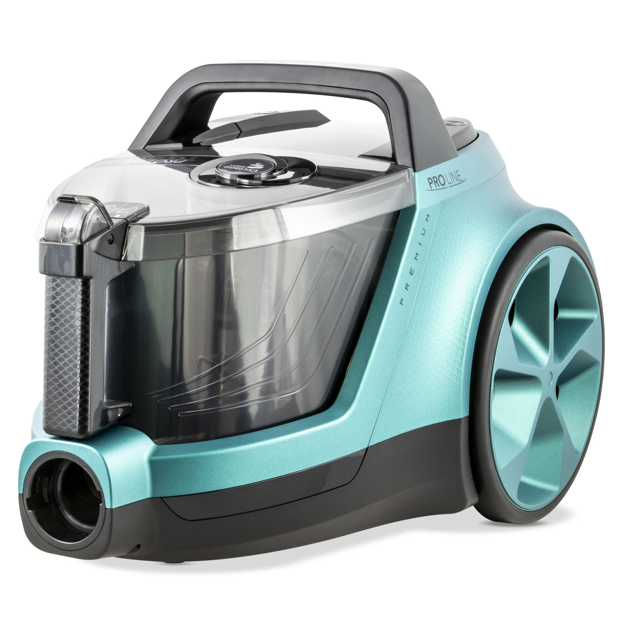 Aspirator fără sac ZASS ZVC 22 Turcoaz, ciclonic, HEPA 13, 800W