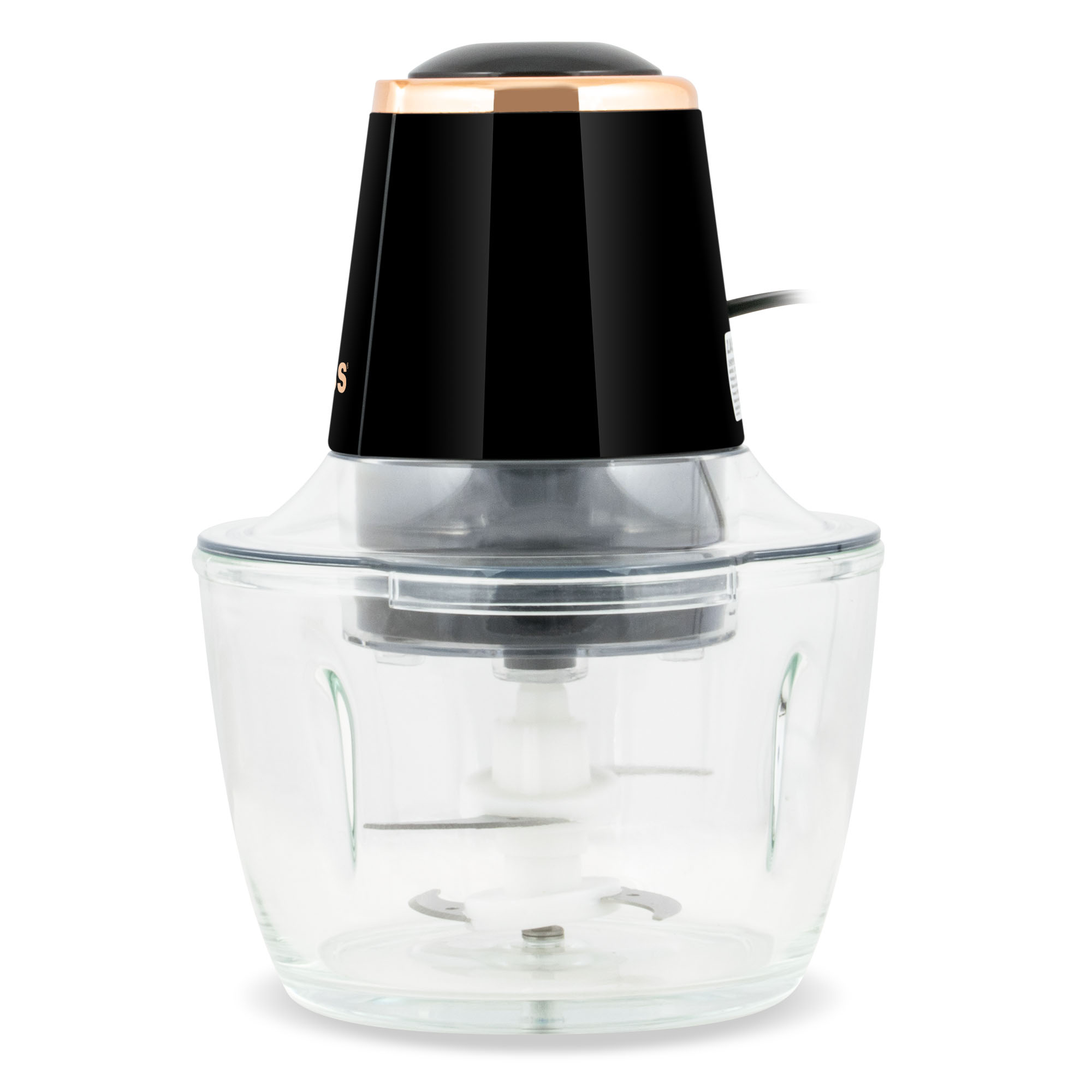 Tocator electric Zass ZCH 21 Rose Gold, bol din sticla 750 ml