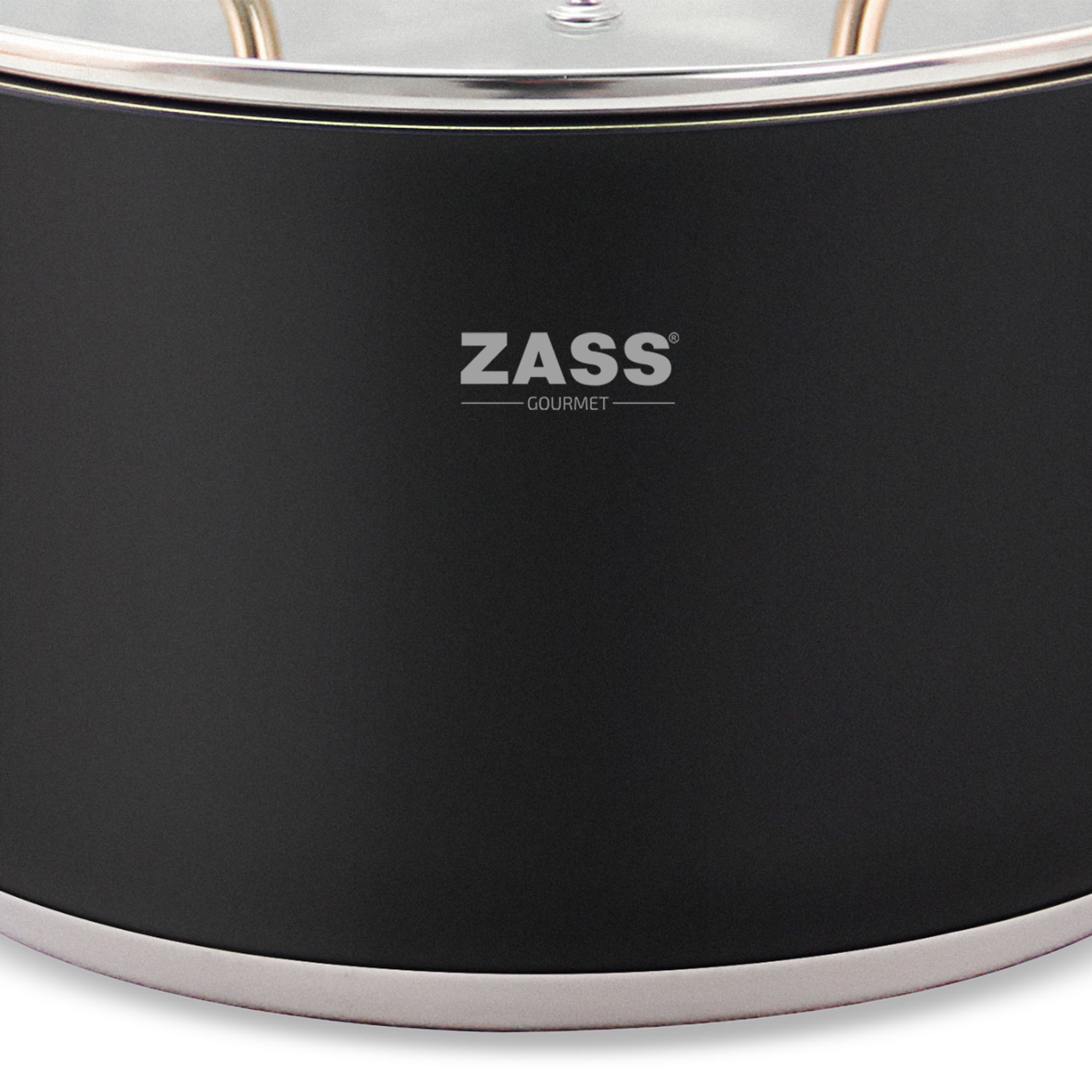 Set tacamuri Zass Gourmet ZG-CS 01, 24 piese, inox, masina de spalat vase