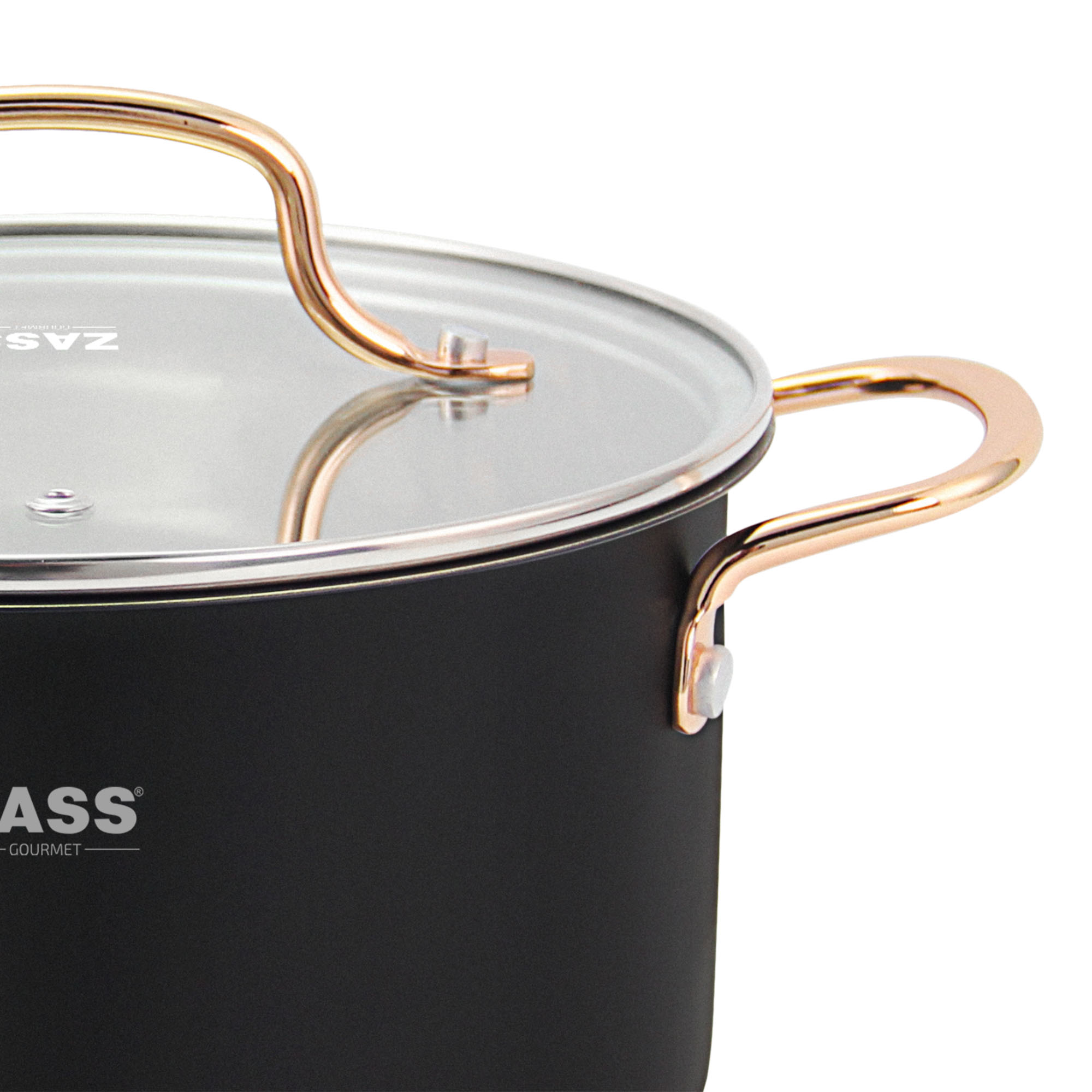 Set tacamuri Zass Gourmet ZG-CS 01, 24 piese, inox, masina de spalat vase