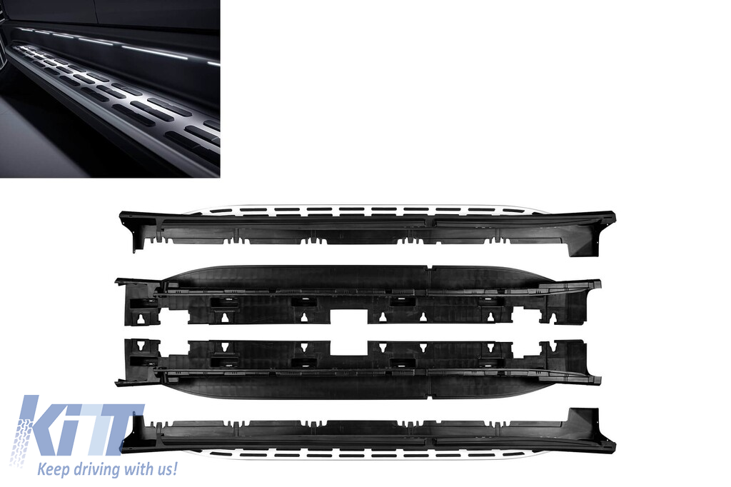 Trepte potrivite pentru Mercedes GLE W167 după 2019 cu iluminare LED Performance AutoTuning