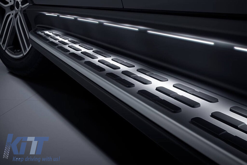 Trepte potrivite pentru Mercedes GLE W167 după 2019 cu iluminare LED Performance AutoTuning