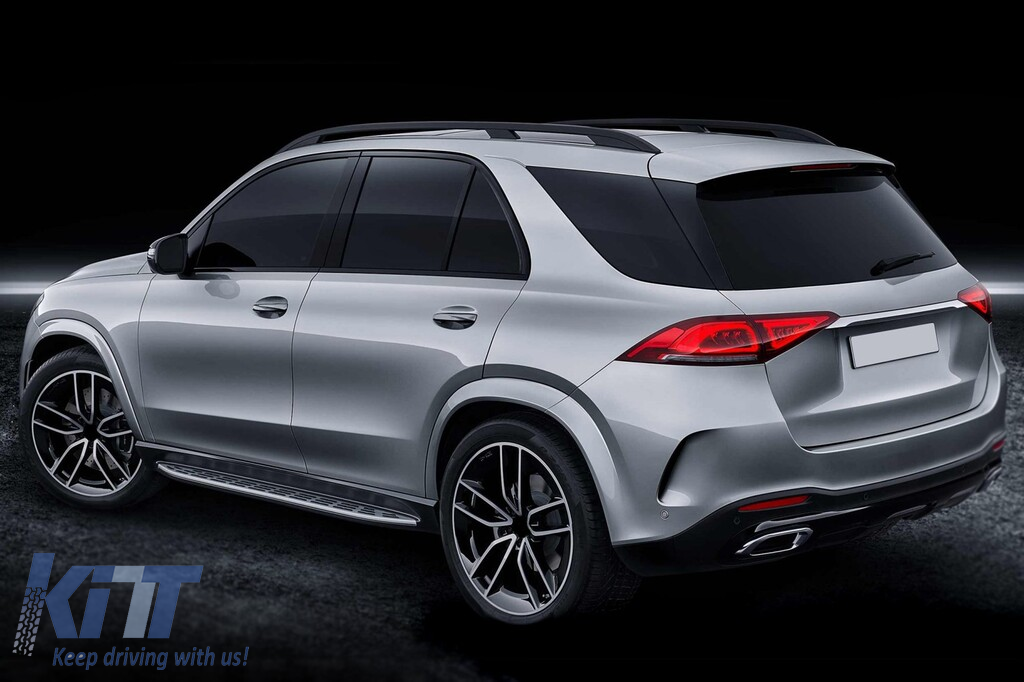 Trepte potrivite pentru Mercedes GLE W167 după 2019 cu iluminare LED Performance AutoTuning