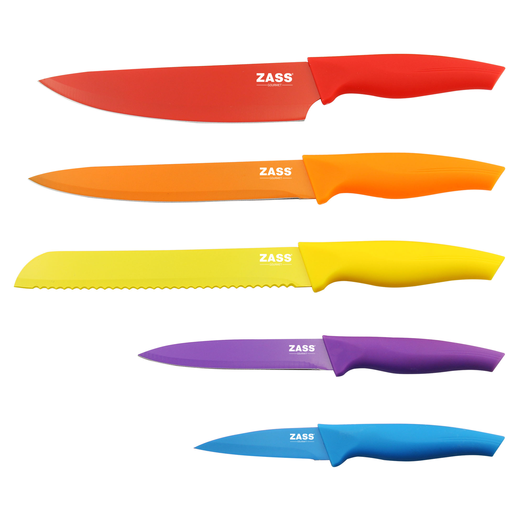 Set ustensile de bucatarie din inox 7 piese Zass Gourmet ZG-KT 03