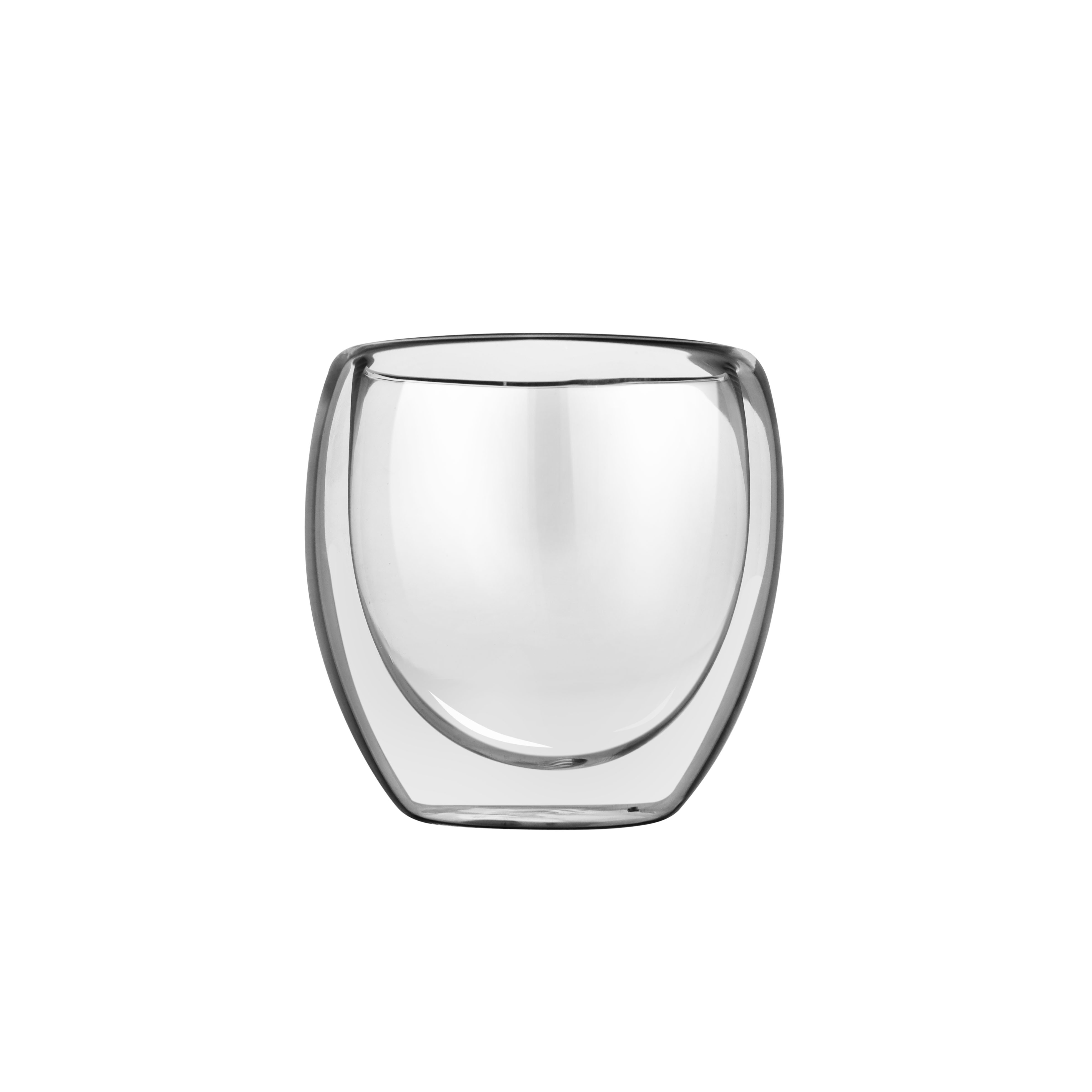 Set 2 pahare termorezistente ZASS Gourmet 250 ml, sticla borosilicata